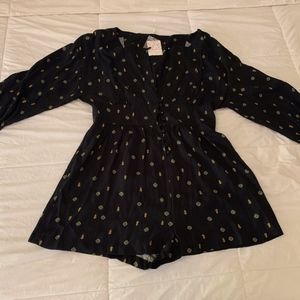 FreePeople Long-Sleeve Romper